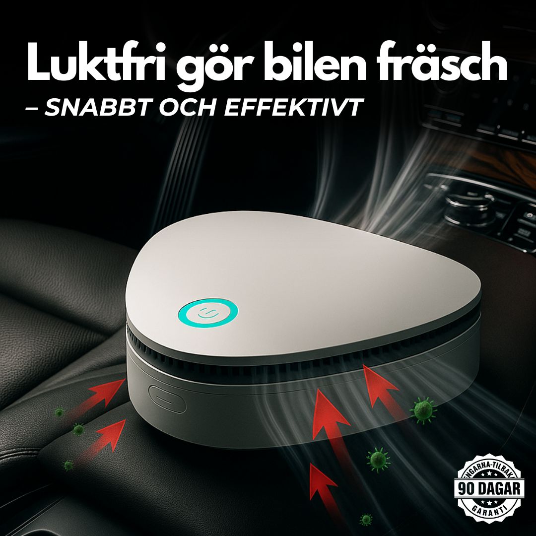 Luktfri | Eliminerar cigarettrökens lukt på 30 minuter
